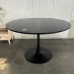 Eettafel – Ø 120 cm – Zwart | Woood, Sammy